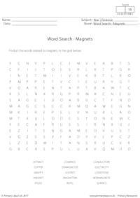 Word Search - Magnets