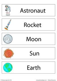 Solar system - set of 5